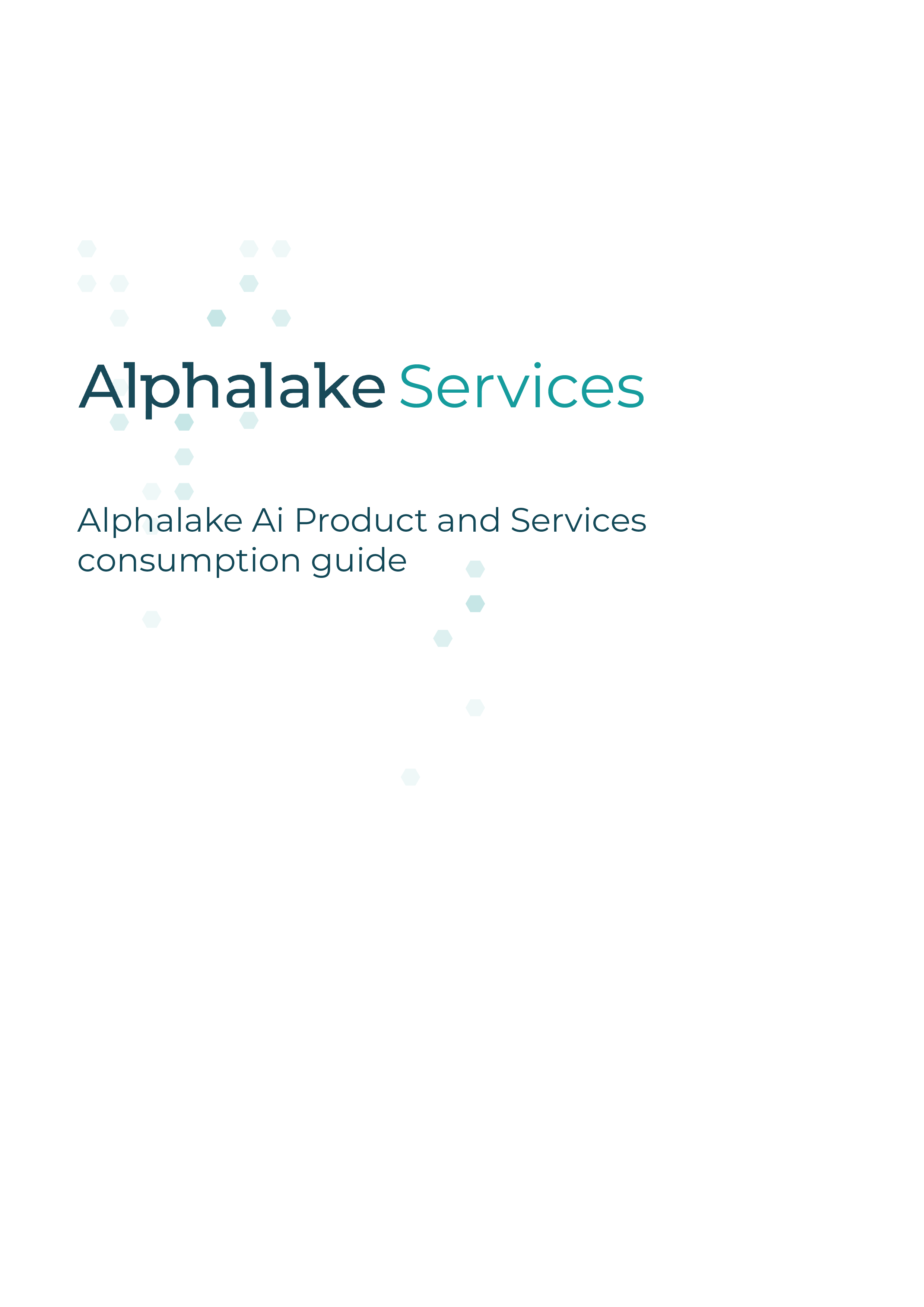 How to consume Alphalake Services