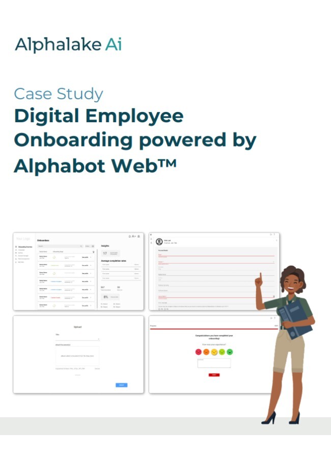 Digital Employee Onboarding Powered by Alphabot Web™