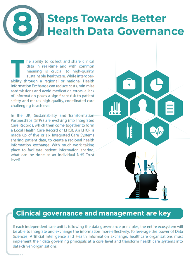 8 Steps to better Health Data Governance